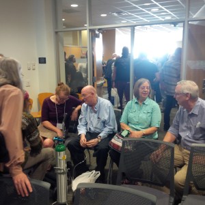 Dr. Lee, Stef, Dr. Bowles, and friends (PK Conference, UMKC), 20140927_173311